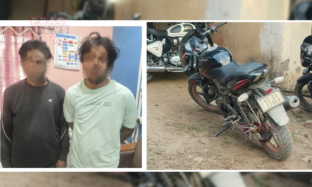 Amguri Police Arrests Two Thieves following Firing Incident in Demow