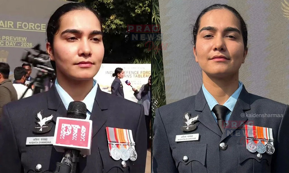 IAF Flight Lieutenant Akshita Dhankar to Unfurl Tricolour with President at Republic Day Parade