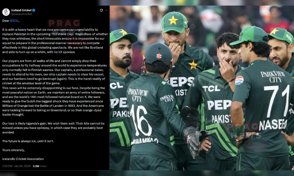 Iceland Cricket’s Tongue-in-Cheek Post Goes Viral Amid T20 World Cup Uncertainty