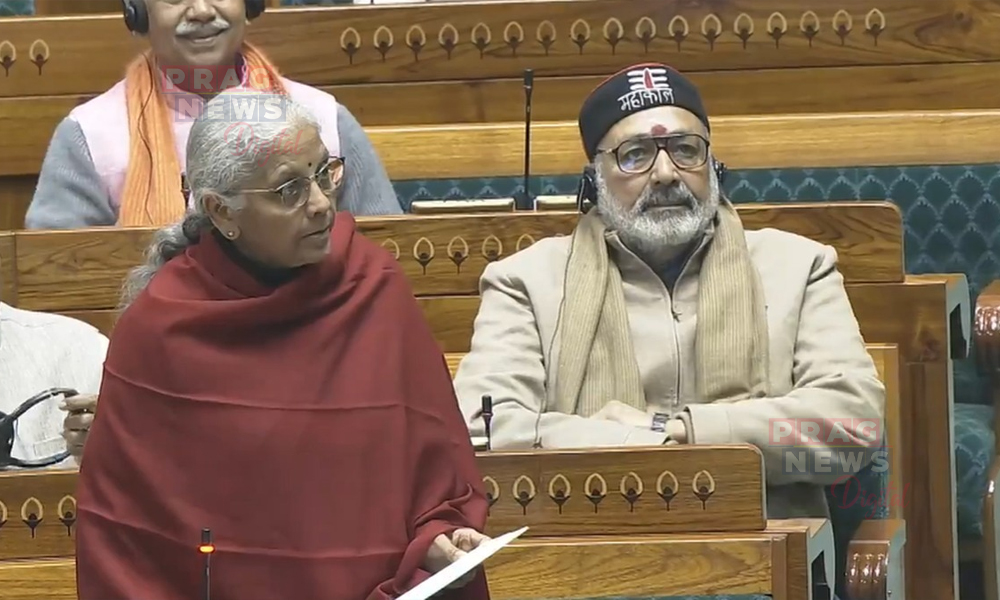 কেন্দ্রীয় বিত্ত মন্ত্রীয়ে সংসদত দাখিল কৰিলে ২০২৫-২৬ বৰ্ষৰ অৰ্থনৈতিক সমীক্ষা, ৯.২% বৃদ্ধি দেশৰ ৰাজহ সংগ্ৰহ