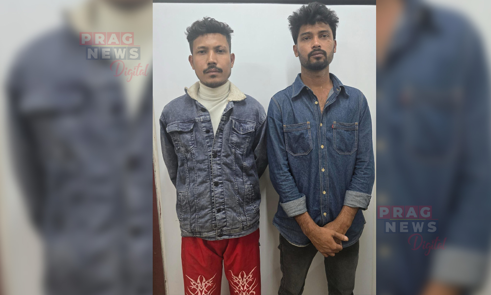 Two Individuals Arrested for Blackmail and Extortion of Youth in Guwahati