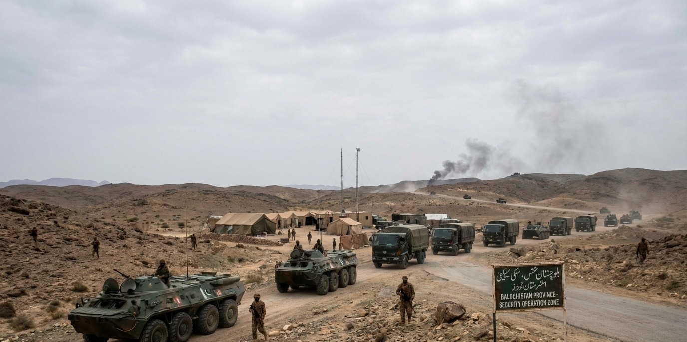 বেলুচিস্তানত পাক সেনাৰ চৰম দমন নীতি: দুই দিনত ১৪৫ গৰাকী বেলুচ যুঁজাৰু নিহত