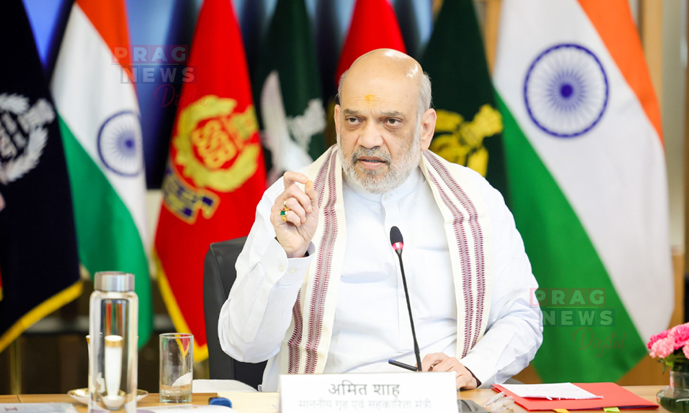 Amit Shah to Arrive in Assam Today , to Launch Key Projects and Attend Youth Festival