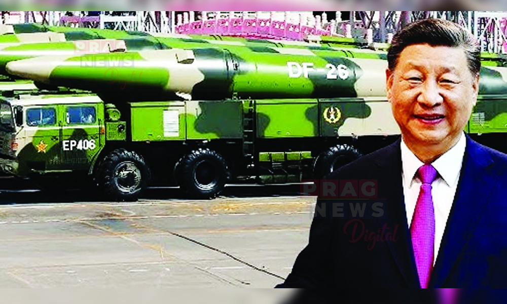 চীনৰ পাৰমাণৱিক মিছাইলত তেলৰ সলনি ওলাল পানী , ক্ষুব্ধ জিনপিঙে বহিষ্কাৰ কৰিলে কেইবাজনো শীর্ষ সেনা বিষয়াক