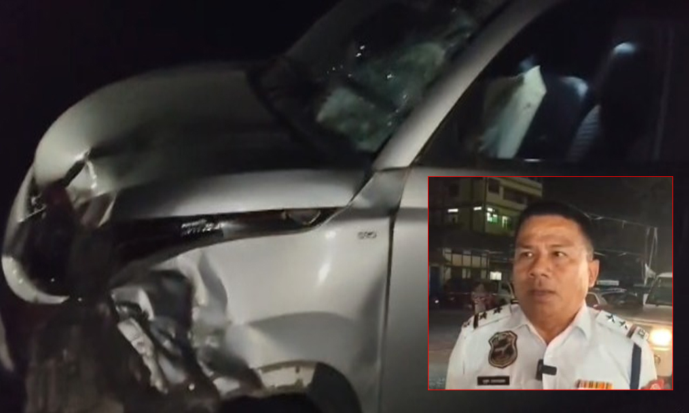 On-Duty Police Officer Killed in Doomdooma Road Accident; Six Others Seriously Injured