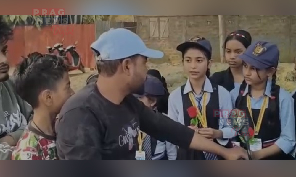 Little Voices: Schoolchildren Urge Bikers to Wear Helmets in Hojai