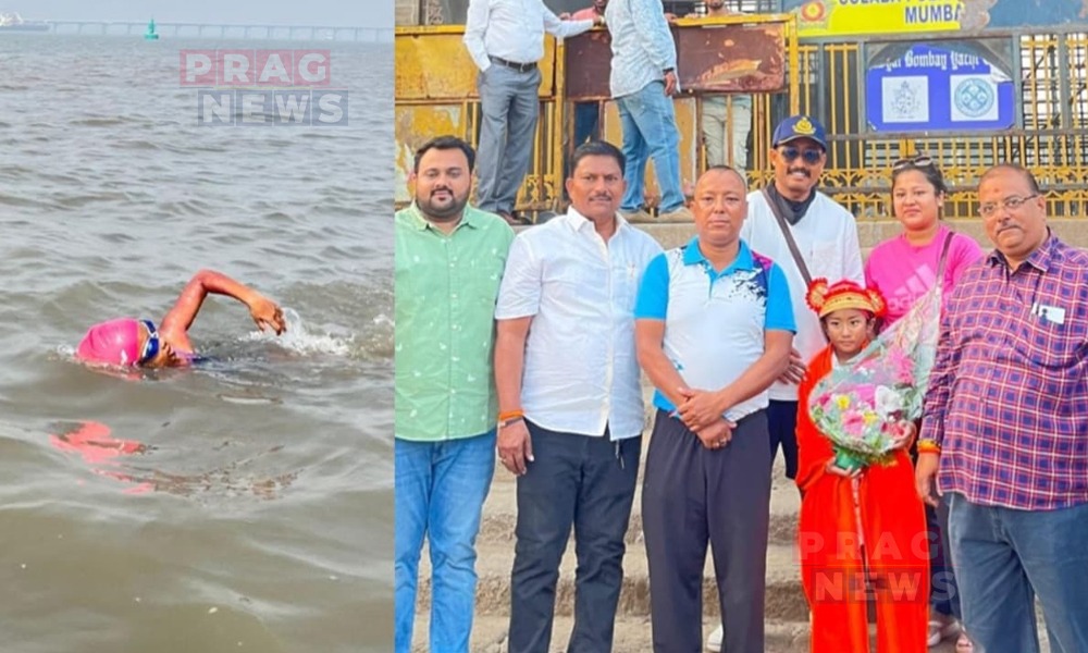 আৰৱ সাগৰত সাঁতুৰি বিশ্বৰ সৰ্বকনিষ্ঠ সাঁতোৰবিদৰ অভিলেখ ৭ বছৰীয়া অসম সন্তানৰ