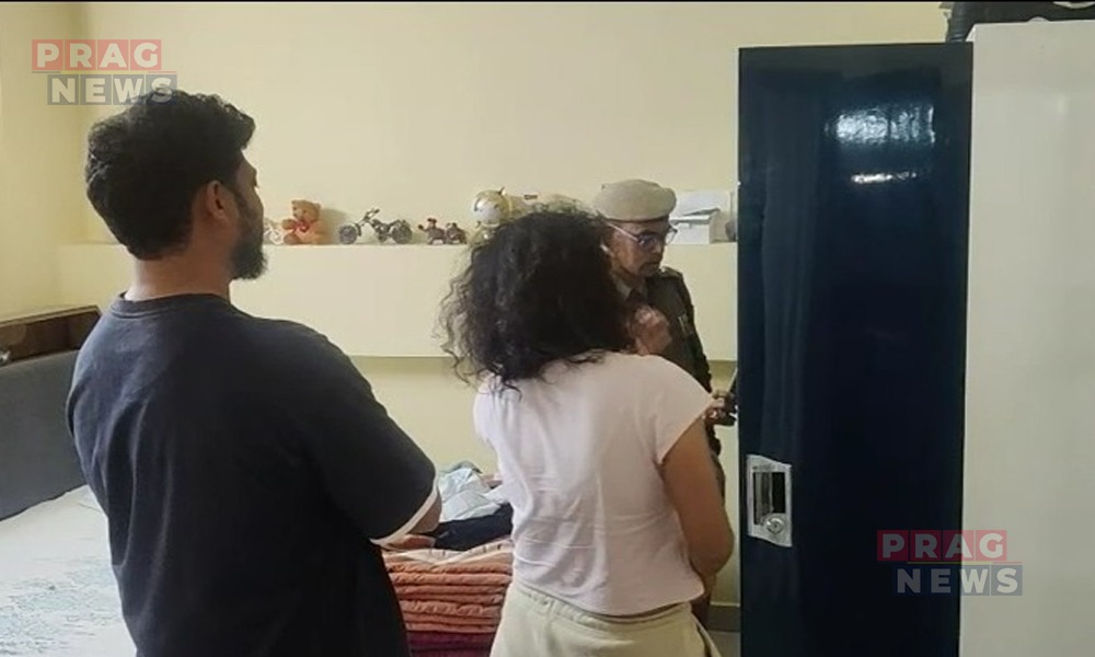 যোৰহাটৰ ফ্লেটত ডকাইতিৰ ঘটনা; ৪ ডকাইতে চলালে লুটপাট