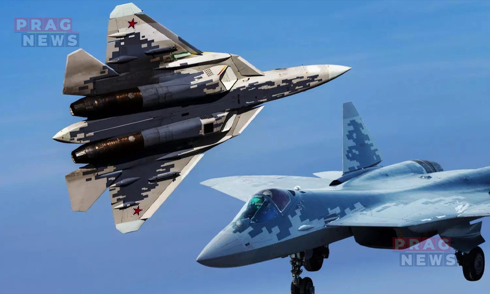 আফ্ৰিকাৰ আকাশত ৰাছিয়াৰ মাৰাত্মক Su-57E ষ্টিল্থ ফাইটাৰ জেটৰ গৰ্জন: ভাৰতে ল’ব নেকি এক ডাঙৰ সিদ্ধান্ত?