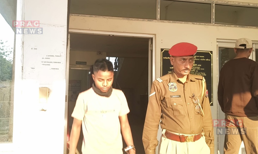 অৱশেষত গ্ৰেপ্তাৰ মাকুম আৰক্ষীৰ নিদ্ৰা হৰণ কৰা এটা গভাইত চোৰ