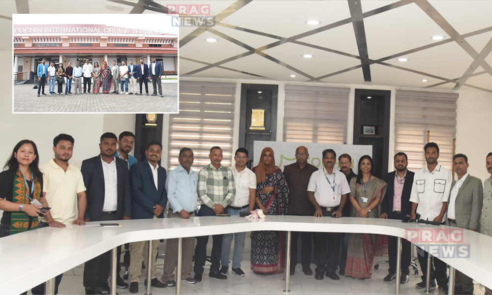 Assam Media Team Visits Cochin Port Trust, ICAR-CMFRI for Insight Tour