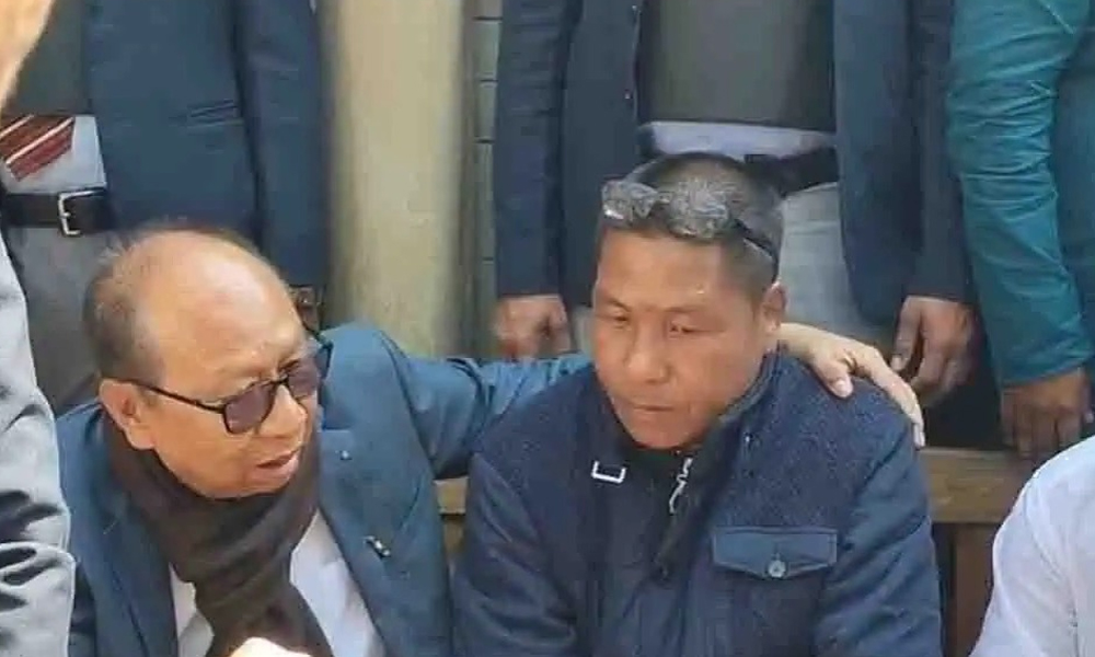 Manipur CM Khemchand Singh Visits Jiribam Relief Camps, Calls for Peace and Unity