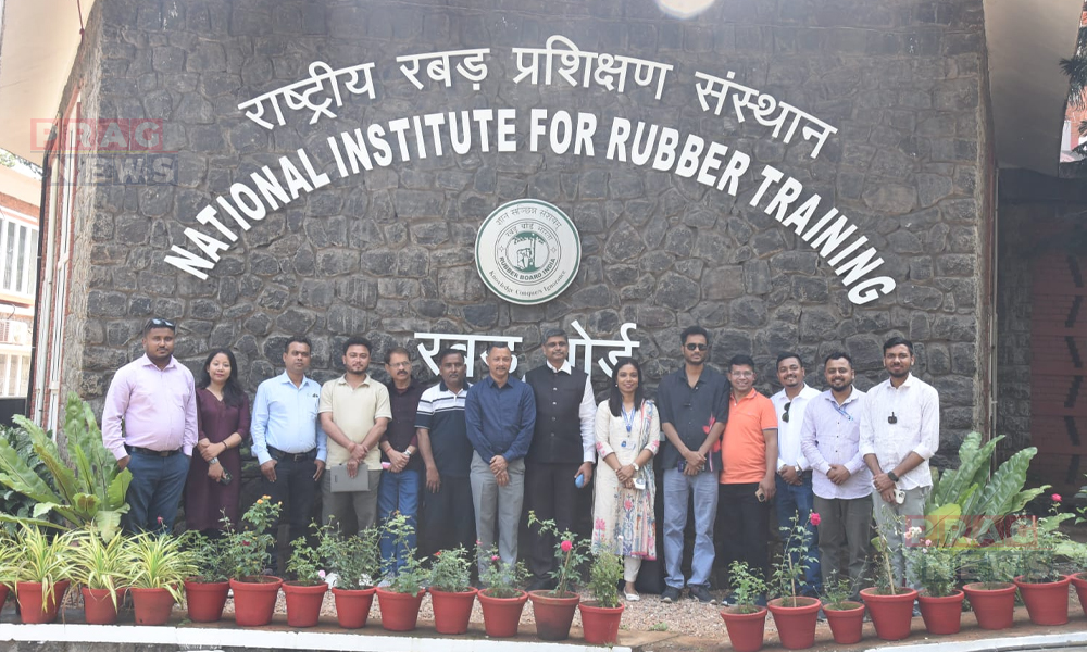 Assam Media Delegation Visits Rubber Board in Kottayam