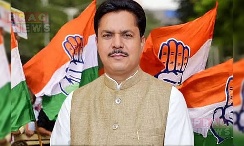 Former APCC President Bhupen Kr Borah Resigns from Congress