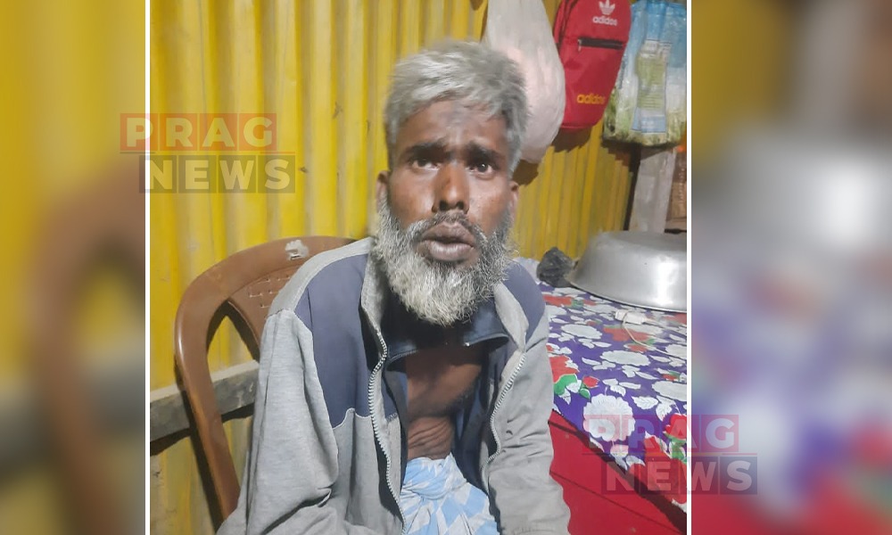 বাঘমাৰাচৰত সোপাধৰাৰ সন্দেহত এজন লোকক কৰায়ত্ত; তীব্ৰ উত্তেজনাৰ সৃষ্টি