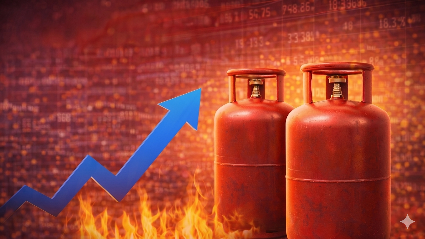 আজিৰ পৰা পুনৰ বৃদ্ধি পালে ৰন্ধন গেছৰ দাম!