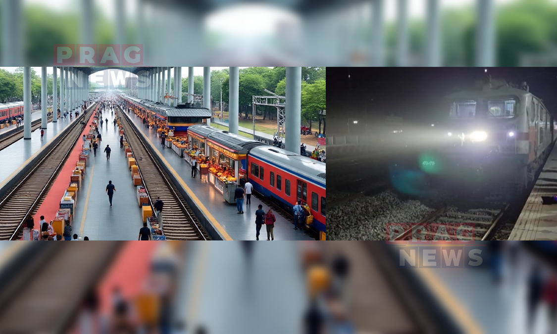 Brahmaputra Mail Gets New Halt at Pathsala Railway Station; Wave of Joy in Bajali