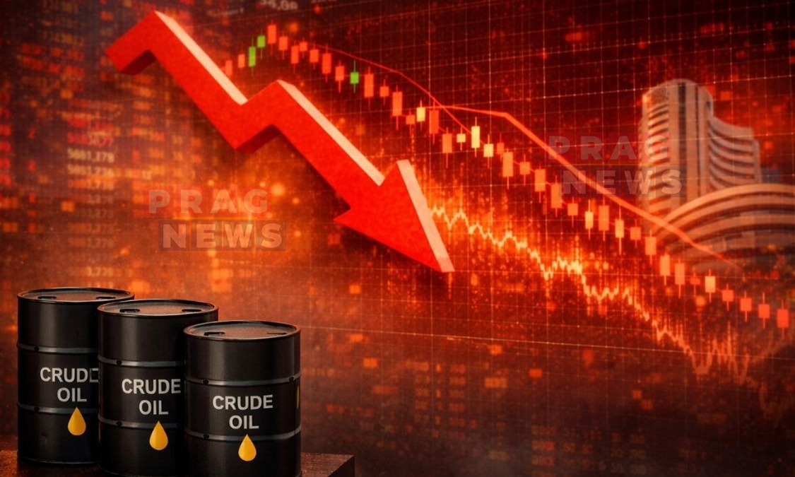 যুদ্ধৰ পৰিণতি! ভাৰতীয় শ্বেয়াৰ বজাৰত পুনৰ বৃহৎ পতন, ডলাৰৰ বিপৰীতে সৰ্বনিম্ন টকাৰ মূল্য