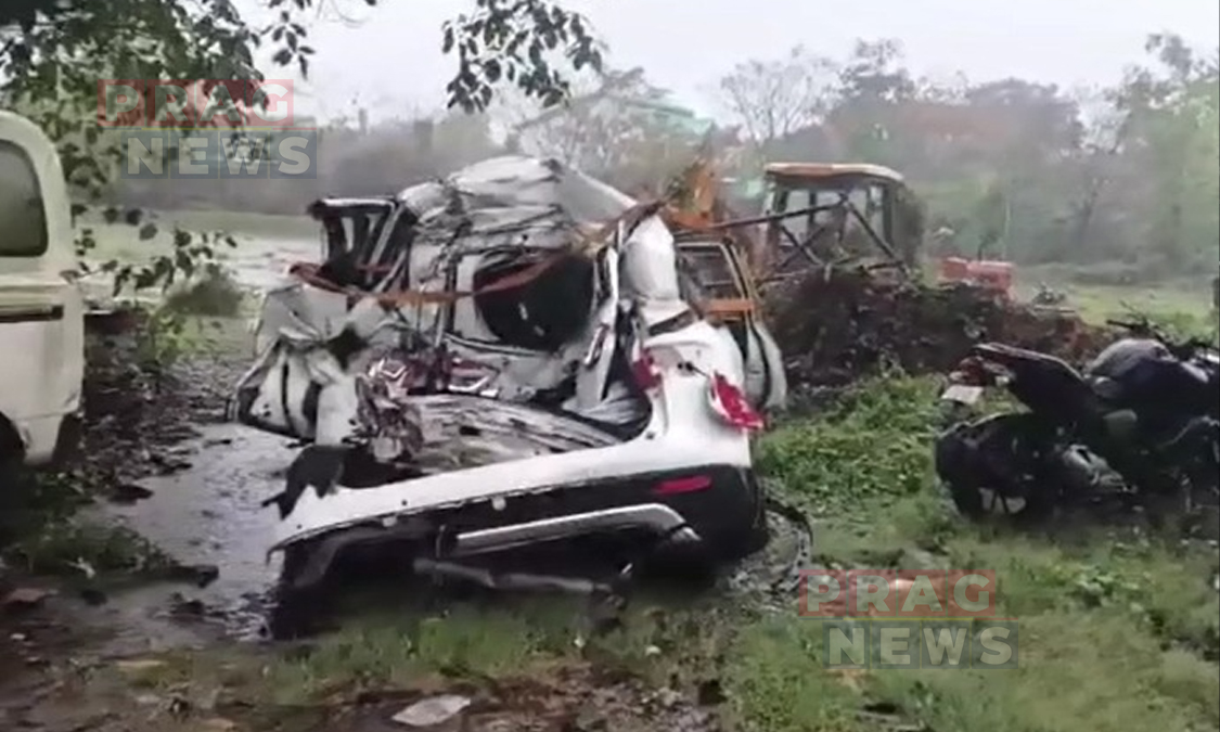 Pathshala Flyover Tragedy: One Killed Instantly, Two Injured