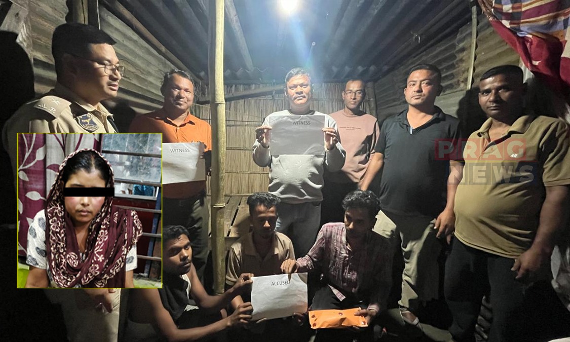 মুকালমুৱাত আৰক্ষীৰ বৃহৎ সফলতা; মহিলাসহ ৪ ড্ৰাগছ সৰবৰাহকাৰীক আটক