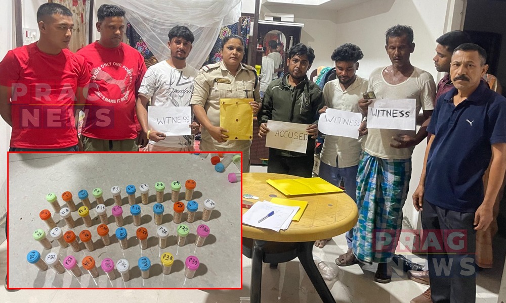 বাঘবৰত ড্ৰাগছ বিৰোধী অভিযান! ড্ৰাগছসহ কুখ্যাত ড্ৰাগছ সৰবৰাহকাৰী শ্বাহজাহান আলীক গ্ৰেপ্তাৰ