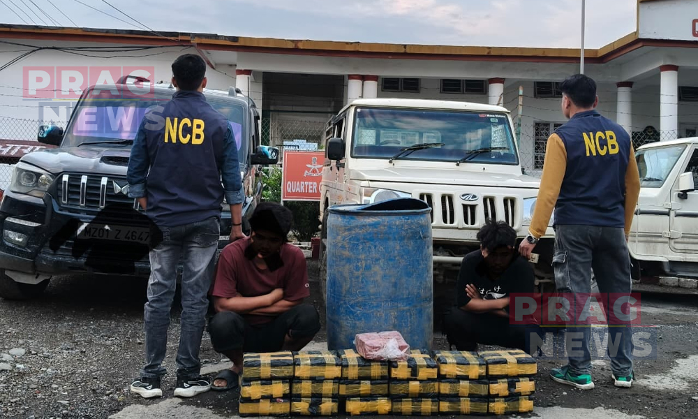 Major Drug Bust in Manipur: NCB Seizes ₹5.5 Crore Worth Heroin, Two Arrested