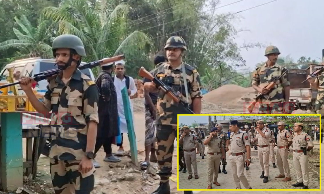 Cachar Police Hosts Grand Roadshow to Boost Security and Uplift Voter Confidence