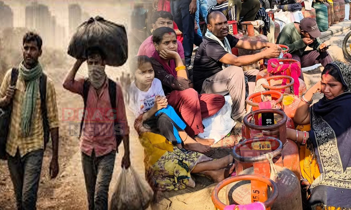 মধ্যপ্রাচ্যৰ যুদ্ধৰ বাবে মহানগৰত 'গেছ নাই, কাম নাই', ঘৰমুৱা হৈছে লাখে লাখে প্রব্রজিত শ্রমিক