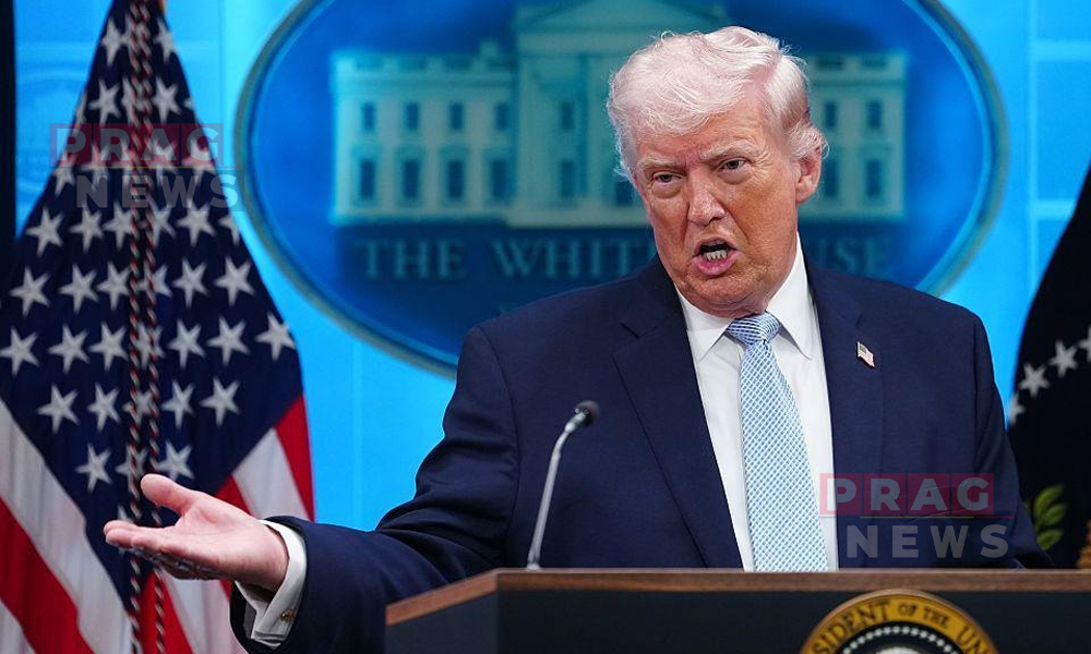 "মই ভাবিছো ভেনিজুৱেলাৰ ৰাষ্ট্ৰপতি পদৰ বাবে নিৰ্বাচন খেলিম নেকি!" ডনাল্ড ট্ৰাম্পৰ ধেমালি