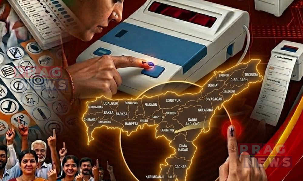 Assam Gears Up for Single-Phase Assembly Polls on 9th April