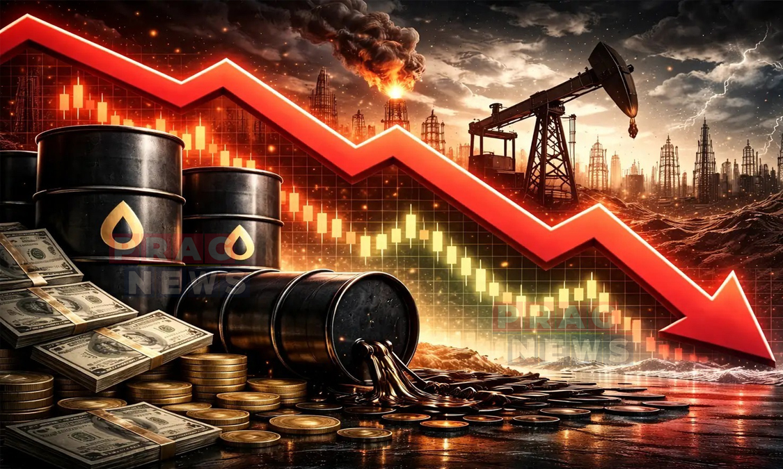 আন্তঃৰাষ্ট্ৰীয় বজাৰত খাৰুৱা তেলৰ দাম ১৫% হ্রাস