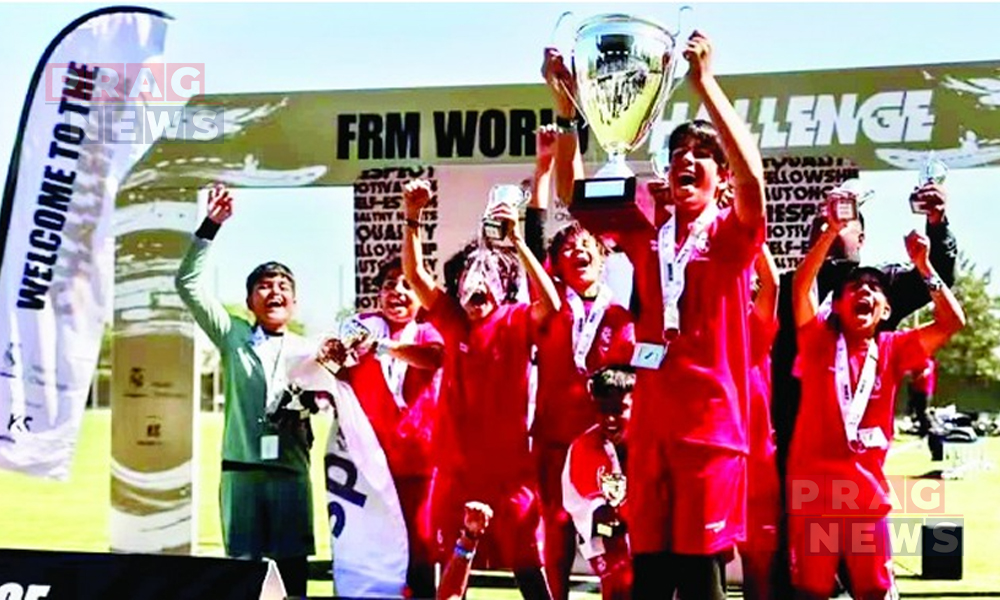 স্পেইনত চমক ভাৰতীয় ফুটবলাৰৰ, বিশ্ব চেলেঞ্জ প্রতিযোগিতাৰ ১২ অনূর্ধ্বত চেম্পিয়ন