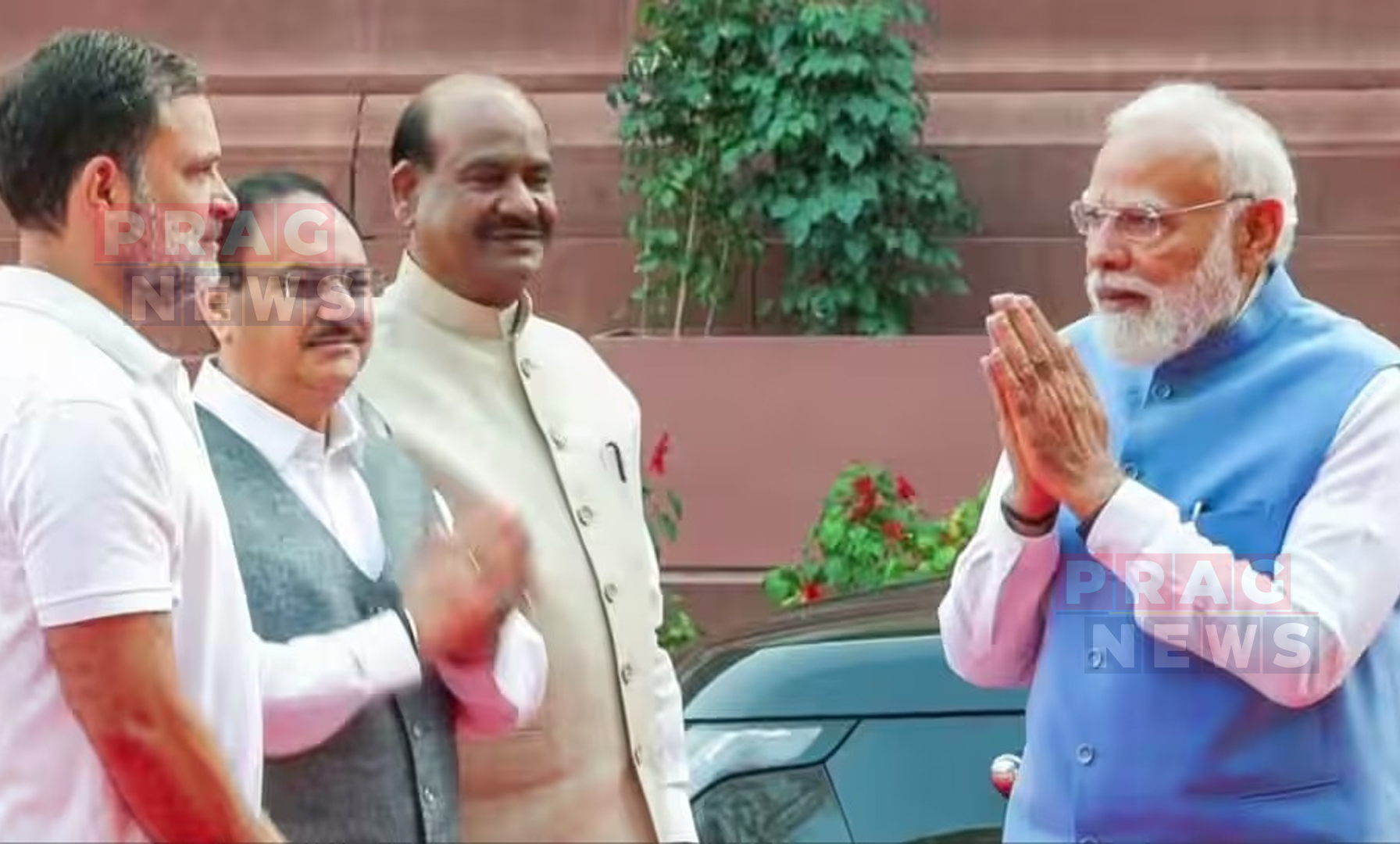 মোদী-ৰাহুল গান্ধীৰ অন্তৰংগ বাৰ্তালাপ