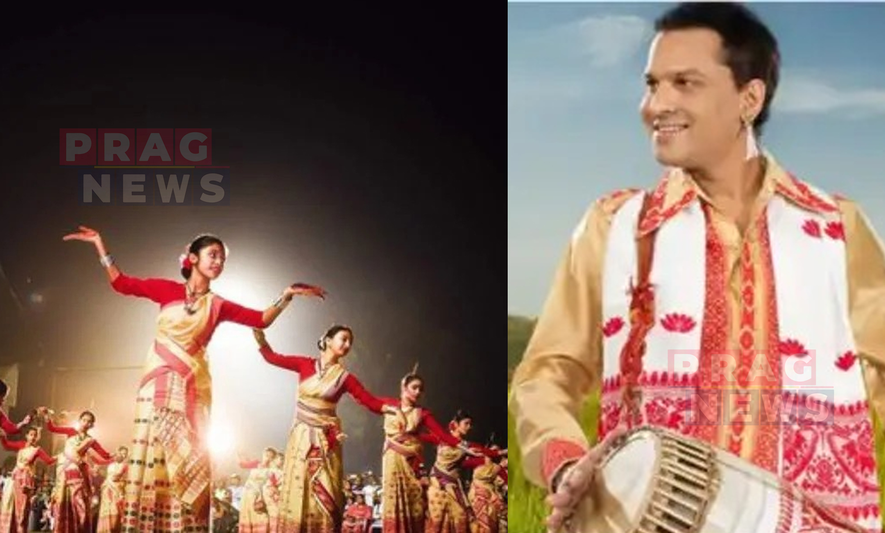 জুবিনবিহীন বিহু মঞ্চত গীত গাবলৈ সাজু শিল্পী