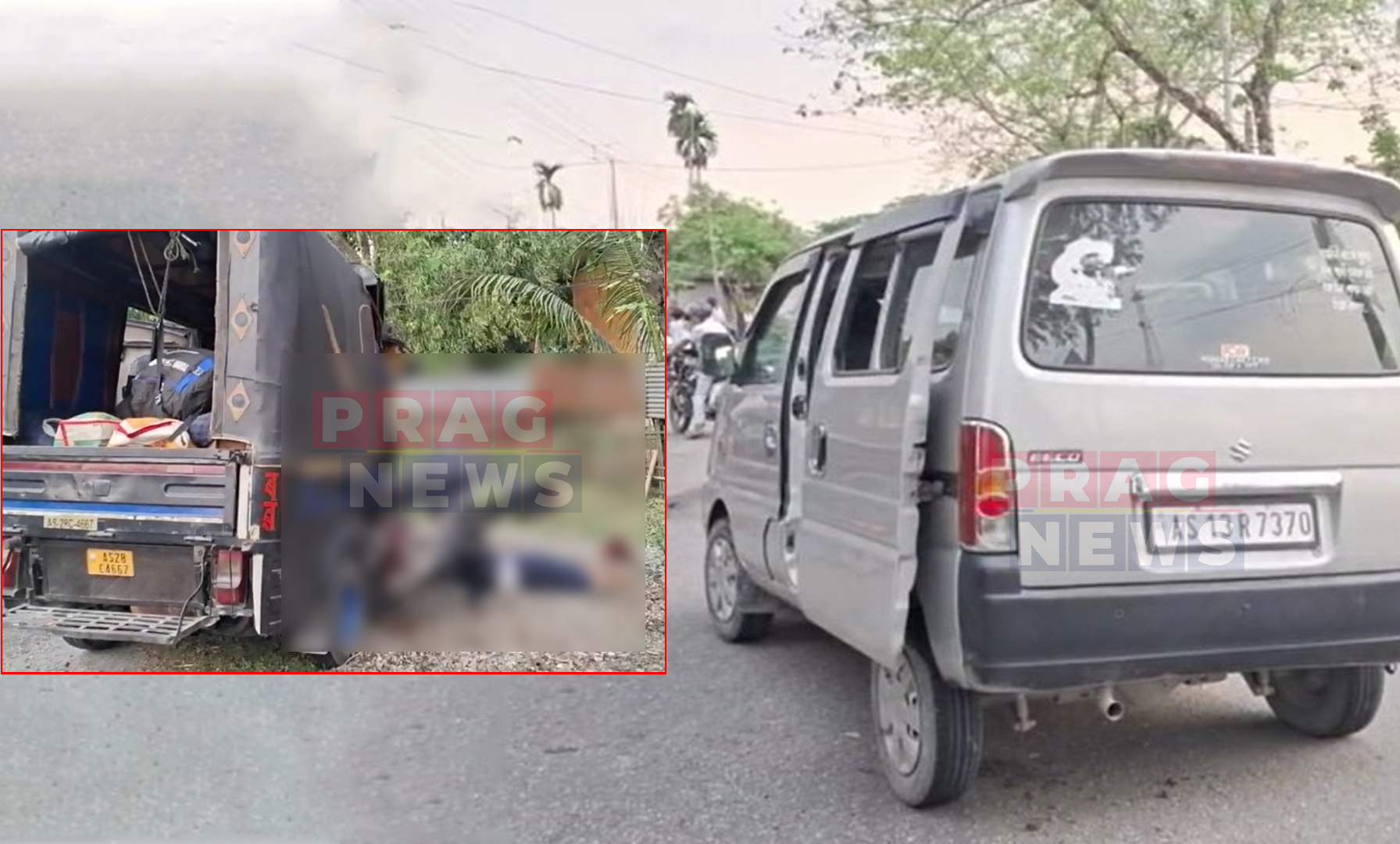 Fatal Road Accident in Tamulpur: One Dead, 11 Injured