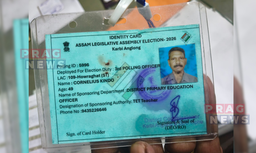 Missing Polling Officer Triggers Concern in Karbi Anglong