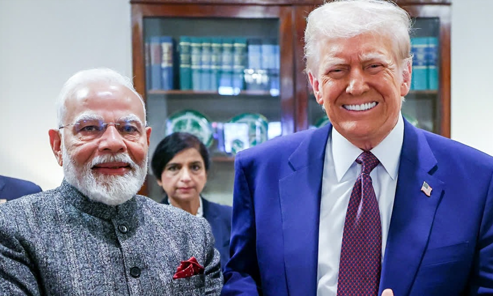 মোদী-ট্ৰাম্পৰ টেলিফোনিক বাৰ্তালাপ: পশ্চিম এছিয়াৰ শান্তি আৰু দ্বিপাক্ষিক মিত্ৰতাৰ নতুন দিশ