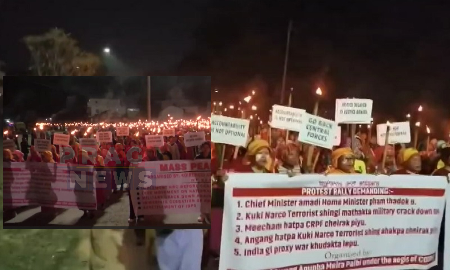 Manipur Shutdown Intensifies After Deadly Blast; Protests Spread Across Valley Districts