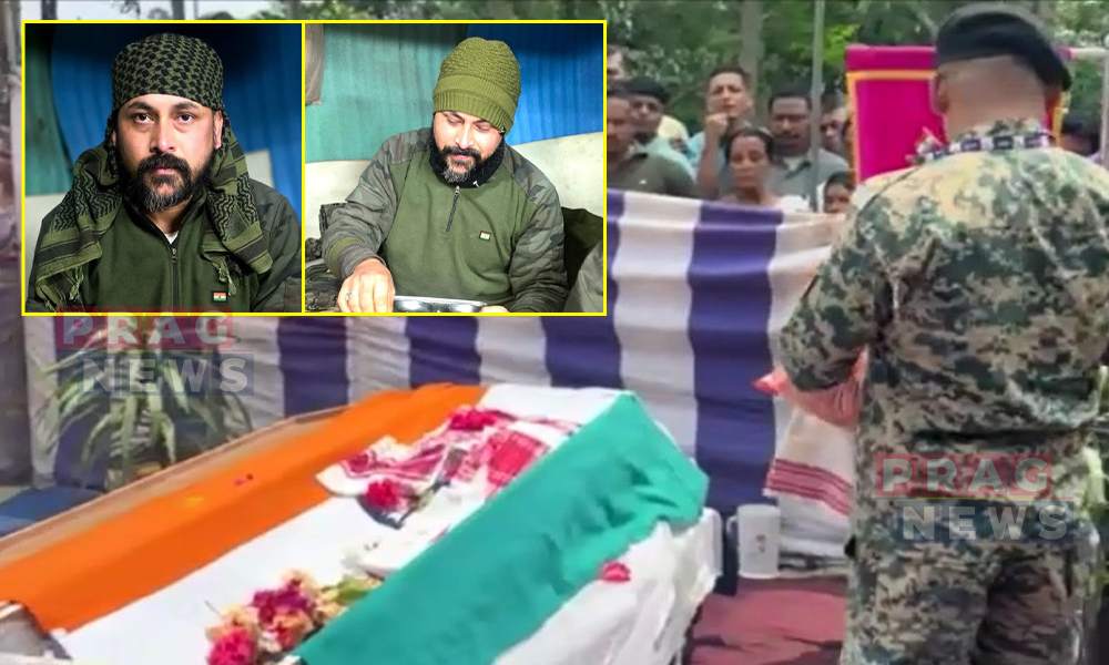 Assam Mourns as BSF Jawan Makes Supreme Sacrifice in Ladakh while Serving The Nation
