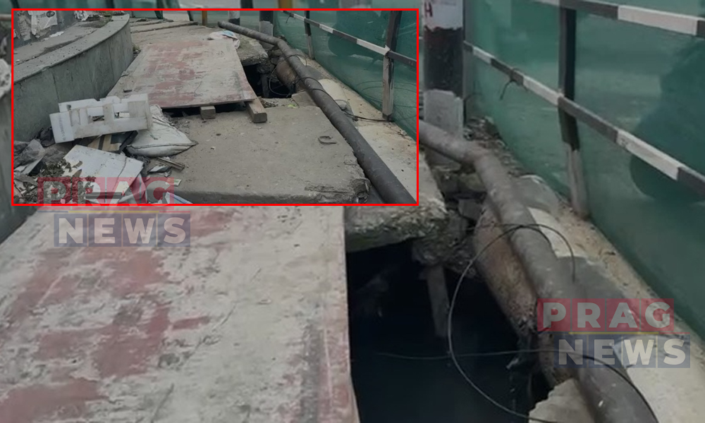 Open Drains Pose Deadly Threat in Guwahati