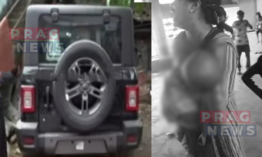 Toddler Killed in Paltan Bazar; Unregistered Thar Seized by Guwahati Police