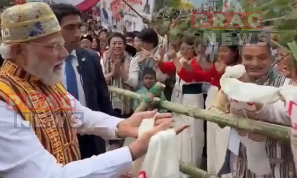 PM Modi’s Grand Gangtok Roadshow Marks Sikkim’s Golden Jubilee