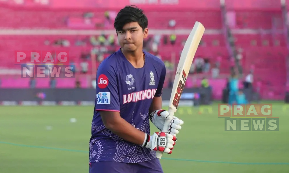 আইপিএলত ইতিহাস গঢ়াৰ দিশে ১৫ বছৰীয়া বৈভৱ সূৰ্যবংশী: বিহাৰৰ বৈভৱে কঁপাব ক্ৰিকেট জগত