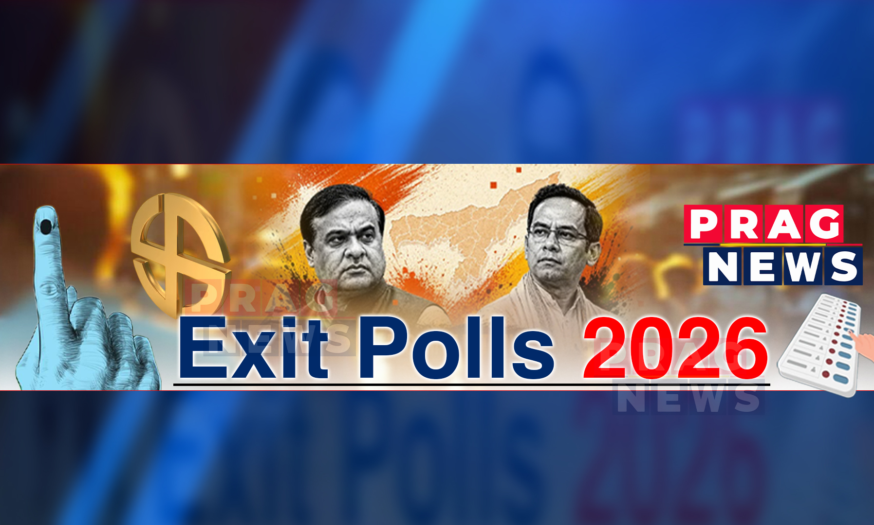 Exit Polls Predict Landslide Victory for NDA in Assam Assembly Elections