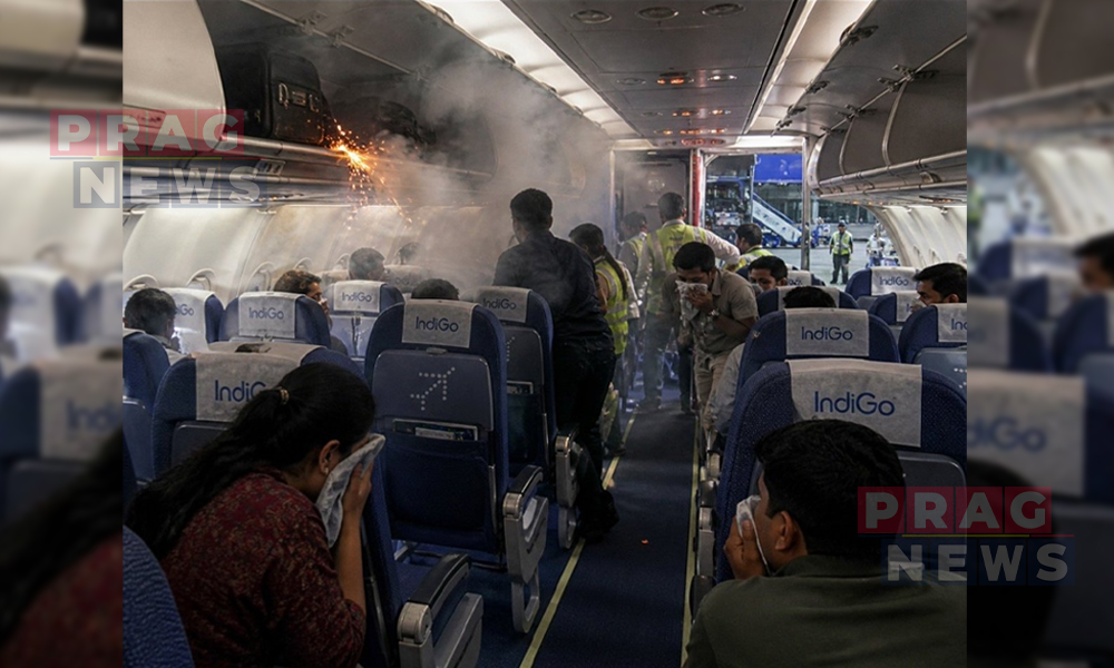 Mid-Air Scare on IndiGo Flight After Device Catches Fire