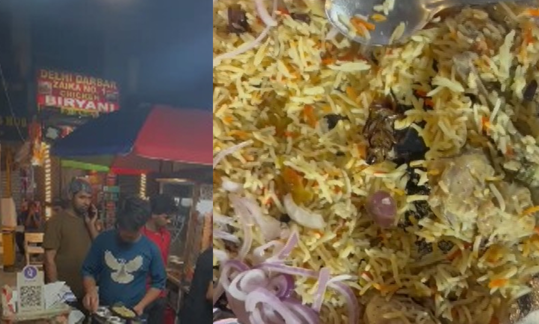 Cockroach Found in Chicken Biryani Triggers Chaos at AIDC Restaurant