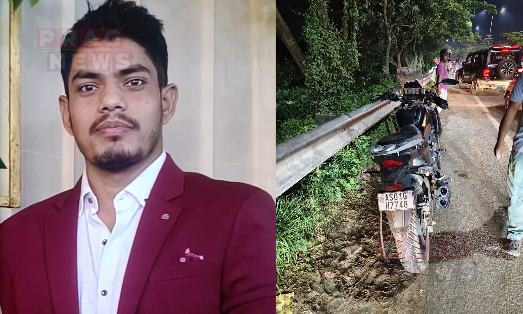 Speeding Dumper Crushes Biker to Death in Jalukbari, Driver Held After Escape Attempt