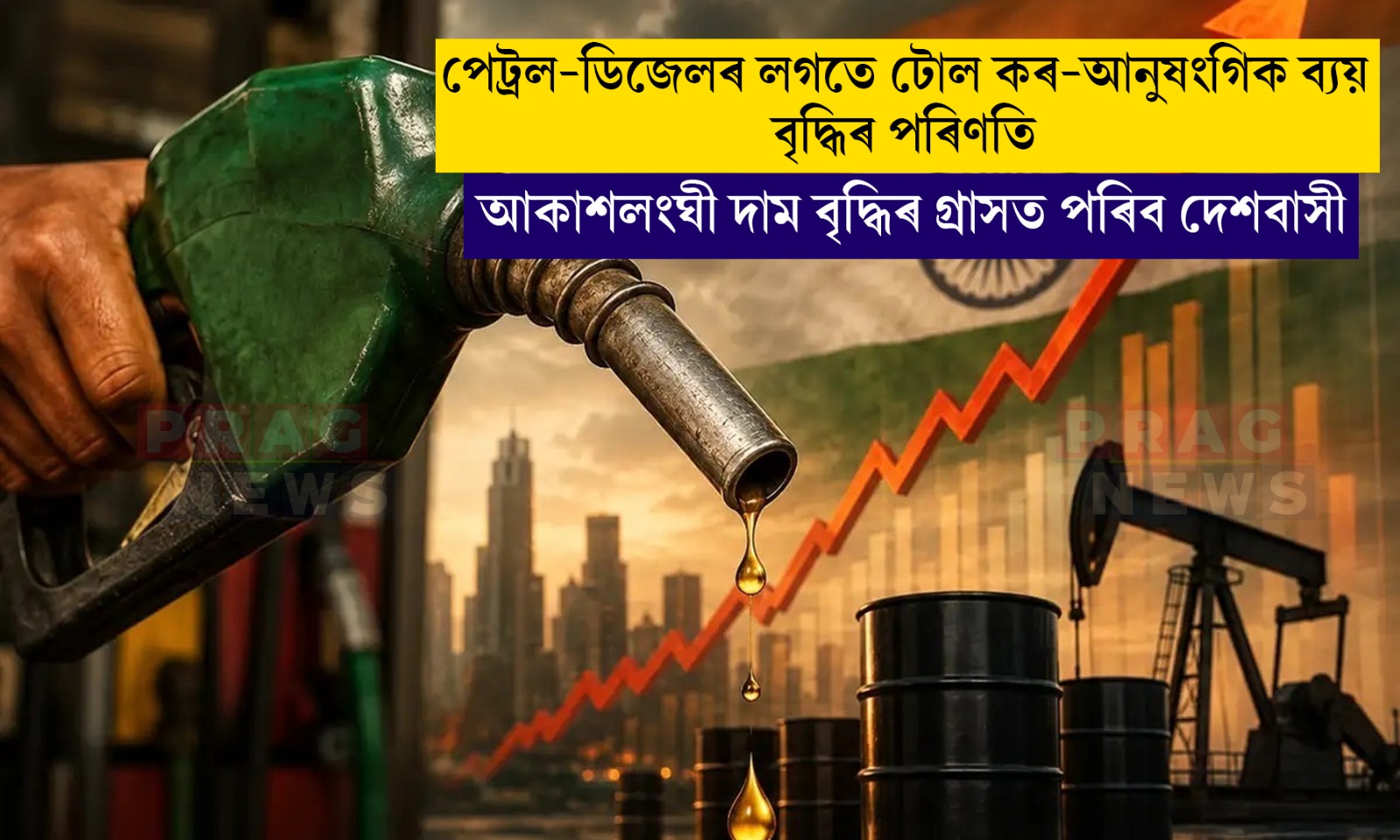 আকাশলংঘী দাম বৃদ্ধিৰ গ্ৰাসত পৰিব দেশবাসী