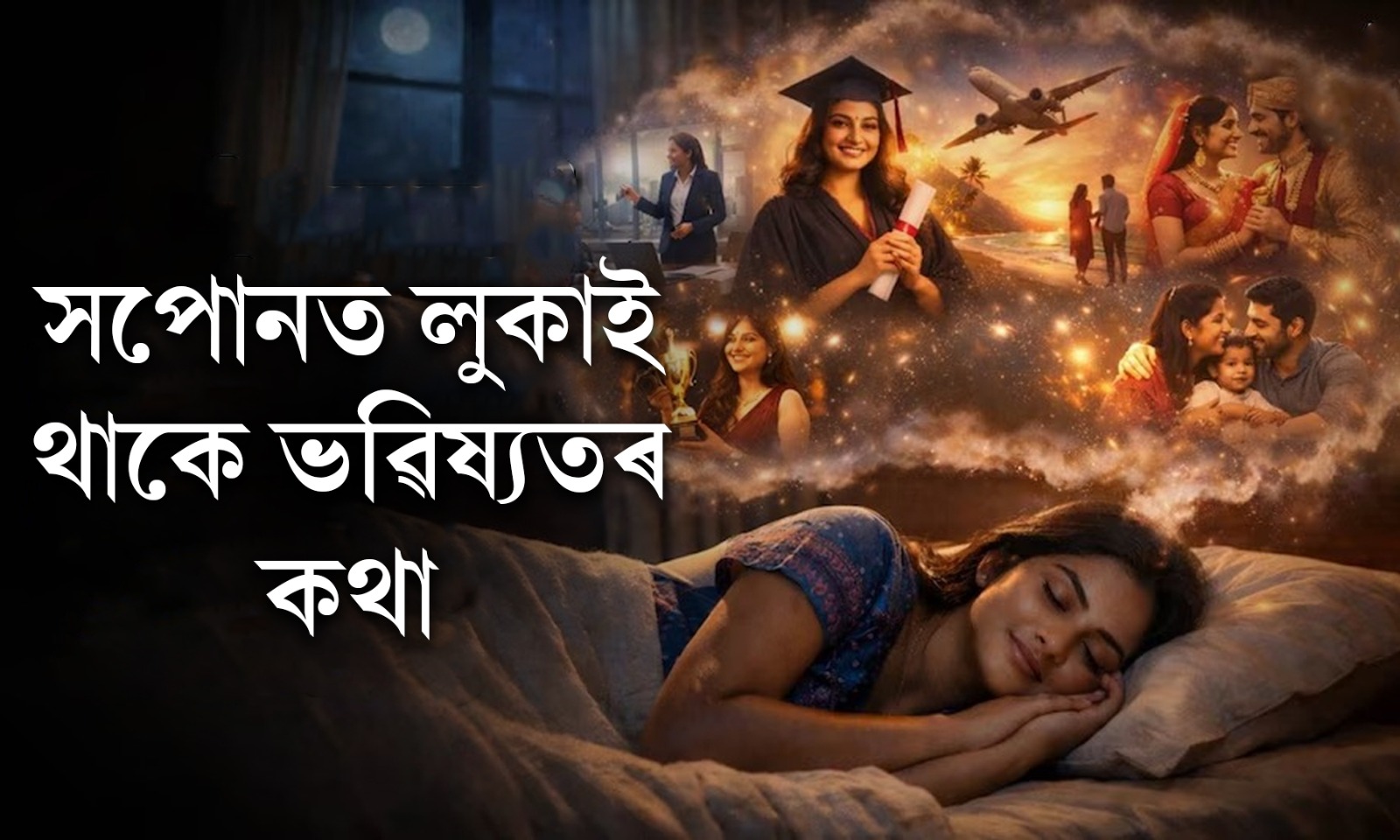 স্বপ্নশাস্ত্ৰ: সপোনত বিয়া, কান্দোন বা ভগৱান দেখিলে কি হয়? জানি লওক ইয়াৰ অৰ্থ