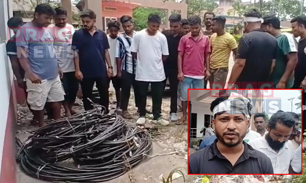 Local Resident Dragged by E-Rickshaw as Thieves Escape with Stolen APDCL Property